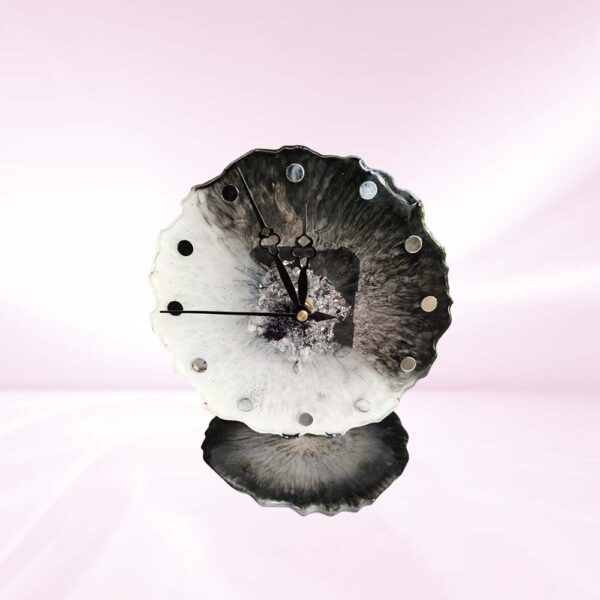 Black & White Mini Table Clock