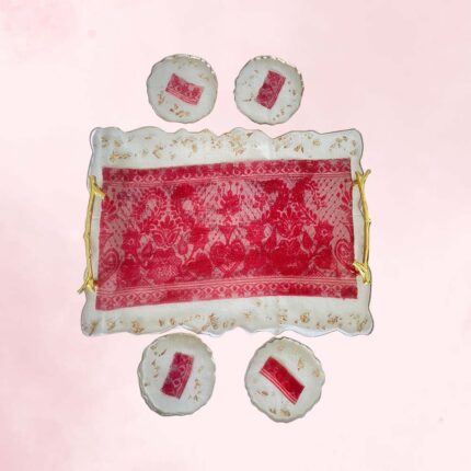 Resin Gamusa Tray Large - A Blend of Tradition and Elegance