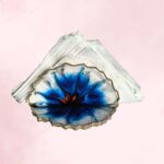 Blue Bloom Napkin Holder - Image 3