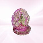 Pink Crystal Studded Mini Ganesha Stand - Image 3