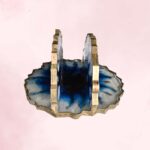 Blue Bloom Napkin Holder - Image 2