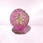 Pink Crystal Studded Mini Ganesha Stand - Image 2