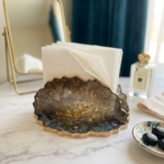Black Gold Napkin Holder - Image 3