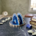 Blue Bloom Napkin Holder