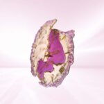 Lavender Geode Resin Wall Clock - Timeless Elegance for Your Walls - Image 2