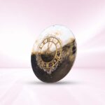 CLassic Black and White Resin Wall Clock - Image 3