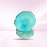 Green crystal Mini Ganesha Stand - Resin Crafted - Image 3