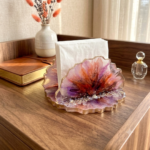 Lavender Pink Bloom Napkin Holder - Image 5