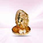 Pearl Mini Ganesha Stand - Resin Crafted - Image 3