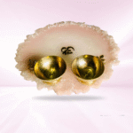 Pink Resin Pooja Thali with OM - Image 2