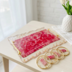 Resin Gamusa Tray Large - A Blend of Tradition and Elegance - Image 4