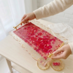 Resin Gamusa Tray Large - A Blend of Tradition and Elegance - Image 3