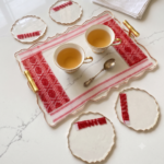 Resin Gamusa Tray (Transparent) - A Blend of Tradition & Elegance - Image 2