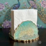 Serene Turquoise Napkin Holder - Image 5
