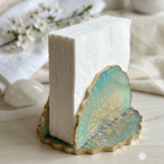 Serene Turquoise Napkin Holder - Image 4