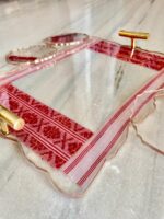 Resin Gamusa Tray (Transparent) - A Blend of Tradition & Elegance - Image 3