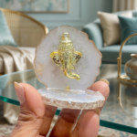 White Mini Ganesha Stand - Image 2