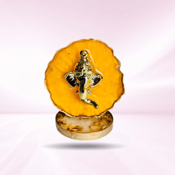 Orange Bloom Mini Ganesha Stand