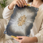Black Gold Resin Tray - A Touch of Sophistication - Image 4