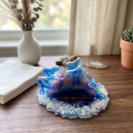 Blue Crystal Studded Napkin Holder