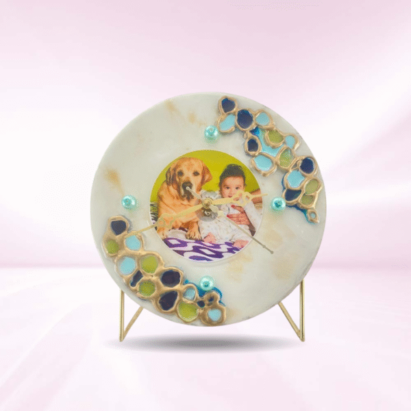 Personalised Photo Table Clock