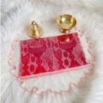 Resin Pooja Thali ( Assamese Guxae Gamusa) - Elegant and Durable for Your  Daily Puja - Image 3