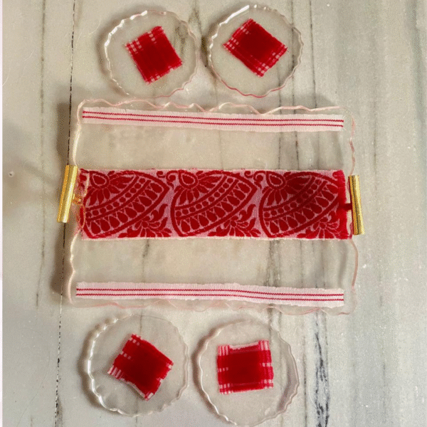 Resin Gamusa Tray ( Jaapi) - A Blend of Tradition and Elegance