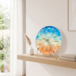 Ocean theme Table Clock - Image 3