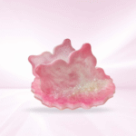 Pink Petal Crystal Studded Napkin Holder