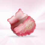 Pink Petal Crystal Studded Napkin Holder - Image 2