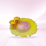 Pista Green With Om Resi Pooja thali - Image 4