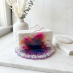 Shades of Pink crystal studded Napkin Holder - Image 3