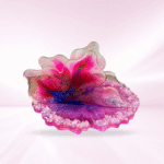 Shades of Pink crystal studded Napkin Holder - Image 2