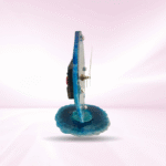 Tints of Blue Floral Mini Table clock - Image 3