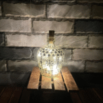 Illuminate Your Space: Bottle Art with Mirror Stickers and Lights - Image 5