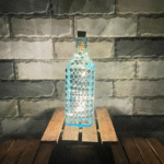 Illuminate Your Space: Bottle Art with Mirror Stickers and Lights - Image 3