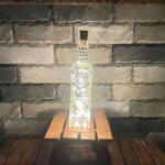 Illuminate Your Space: Bottle Art with Mirror Stickers and Lights - Image 2