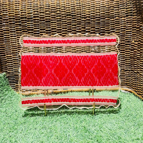 Assamese Flower Gamusa Resin Showpiece – Handcrafted Heritage Art