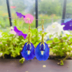 Aparajita Earrings - Nature's Beauty in Bloom - Image 2