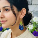 Aparajita Earrings - Nature's Beauty in Bloom - Image 4