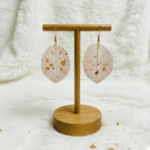 Real Pink Bougainvillea Earrings - Nature's Beauty in Bloom