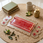 Resin Gamusa Tray Large – A Blend of Tradition and Elegance - Image 4