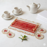 Resin Gamusa Tray Large – A Blend of Tradition and Elegance - Image 2