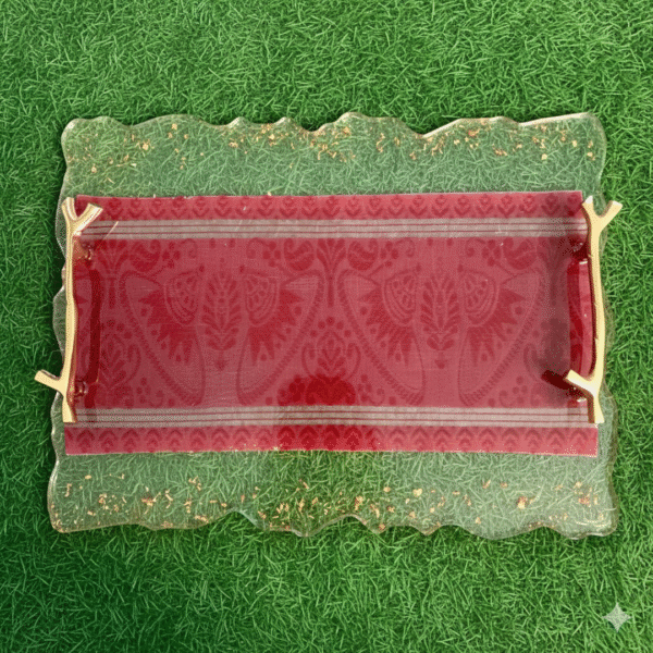 Resin Gamusa Tray Large – A Blend of Tradition and Elegance
