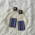 Choker Style Royal Blue In gold Detailing - Image 2