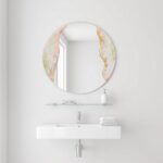 Pink Geode Luxury Resin Mirrors - Image 3